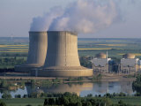 Nuclear Power Station, France, Photographic Print