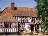 Village Pub, Shere, Surrey, England, United Kingdom Photographic Print by Michael Busselle