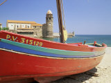 Collioure, Languedoc Roussillon, France, Mediterranean Photographie par Michael Busselle