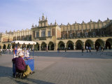 Main Square, Krakow, Unesco World Heritage Site, Poland Photographic Print by Jean Brooks