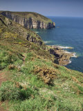 Cap Frehel, Cote d'Emeraude, Cotes d'Armor, Brittany, France Fotografisk trykk av Michael Busselle Cap Frehel, Cote d'Emeraude, Cotes d'Armor, Brittany, France Fotografisk trykk av Michael Busselle