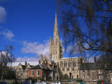 Norwich Cathedral from the Close, Norwich, Norfolk, England, United Kingdom Photographie par Jean Brooks