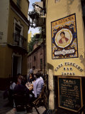 Tapas Bar, Barrio Santa Cruz, Seville, Andalucia, Spain Photographic Print by Jean Brooks