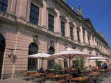 Cafe by the Zeughaus (Historical Museum), Unter Den Linden, Berlin, Germany Photographic Print by Jean Brooks