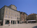 People in the Square, Narodni Trg, Split, Croatia Photographic Print by Jean Brooks
