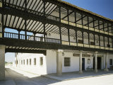 Plaza Mayor, Tembleque, Castile La Mancha, Spain Photographic Print by Michael Busselle Plaza Mayor, Tembleque, Castile La Mancha, Spain Photographic Print by Michael Busselle