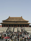 The Forbidden City, Beijing, China Photographic Print by Angelo Cavalli