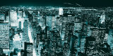 New York de nuit Posters par Chris Close