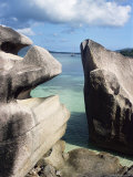 Rocks on Coast, Pointe Rouge, Anse Papaie, South Coast, Island of Curieuse, Seychelles Photographic Print by Bruno Barbier Rocks on Coast, Pointe Rouge, Anse Papaie, South Coast, Island of Curieuse, Seychelles Photographic Print by Bruno Barbier
