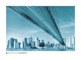 Manhattan Skyline Poster by David Noton