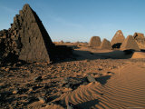 Archaeological Site of Meroe, Sudan, Africa Photographic Print by Bruno Barbier