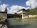 Paro Dzong, Paro, Bhutan Photographic Print by Angelo Cavalli
