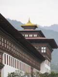 Trashi Chhoe Dzong, Thimphu, Bhutan Photographic Print by Angelo Cavalli