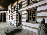Yemrehanna Krestos (Yemrehanna Kristos) Monastery, Northeast Lalibela, Tigre Region, Ethiopia Photographic Print by Bruno Barbier
