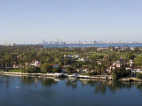 Miami Beach and Miami, Florida, USA Photographic Print by Angelo Cavalli