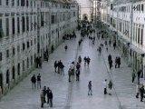 The Old Town and Ramparts, Dubrovnik, Croatia Photographic Print by Bruno Barbier