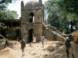 Narga Selassie Church, Isle of Dek, Lake Tana, Gondar Region, Ethiopia, Africa Photographic Print by Bruno Barbier
