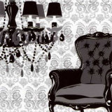 Noir et Blanc Prints by Archibald 