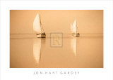 Nile Boats Art par Jon Hart Gardey