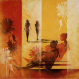 Girls from Ipanema II Art by L. Morales