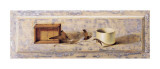 Cup and Box Kunstdruck von Grau Verger
