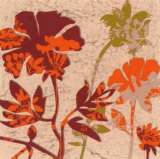 Marble Flowers II Prints by Archibald 