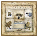 Grand Jardin a l'Olivier Poster von Véronique Didier-Laurent