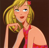 Rose Rouge Poster by Sol 
