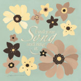 Find Your Song Affiches par Stephanie Marrott