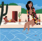 La Piscine Posters by Sol 