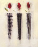 Black and White Roses III Prints by Marilyn Robertson