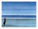 On a Solitary Beach II Posters av M. Bineton On a Solitary Beach II Posters av M. Bineton