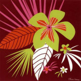 Prune Bouquet Print by Olivia Cosneau