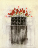Black and White Roses II Affiches van Marilyn Robertson Black and White Roses II Affiches van Marilyn Robertson