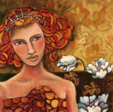 La Princesse du Jardin Prints by Delphine Cossais