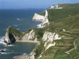 Coast Near Lulworth, Dorset, England, United Kingdom Photographic Print by Rob Cousins Coast Near Lulworth, Dorset, England, United Kingdom Photographic Print by Rob Cousins