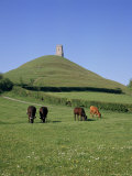 Glastonbury Tor, Somerset, England, United Kingdom Photographic Print by Philip Craven