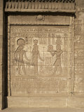 Relief on the Birth-House, Temple of Hathor, Dendera, Egypt, North Africa, Africa Photographic Print by Philip Craven
