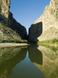 Rio Grande River, Santa Elena Canyon, Big Bend National Park, Texas, USA Photographic Print by Ethel Davies