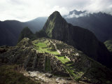 Inca Site, Machu Picchu, Unesco World Heritage Site, Peru, South America Photographie par Rob Cousins