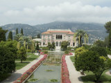 Villa Ephrussi, Historical Rothschild Villa, St. Jean Cap Ferrat, Alpes-Maritimes, Provence, France Photographic Print by Ethel Davies