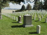 Battlefield and Graveyard, Little Big Horn, Montana, USA Photographic Print by Ethel Davies