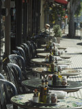 Outdoor Cafe, North Beach, San Francisco, California, USA 写真プリント - エセル・Davies