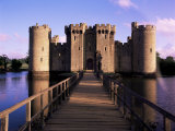 Bodiam Castle, East Sussex, England, United Kingdom Photographic Print by Kathy Collins