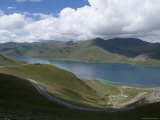 Turquoise Lake, Tibet, China Photographic Print by Ethel Davies