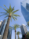 Downtown, Bonaventure Hotel in Background, Los Angeles, California, USA Photographic Print by Ethel Davies