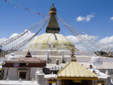 Boudhanath (Bodhnath) Stupa, Unesco World Heritage Site, Kathmandu, Nepal Photographie par Ethel Davies