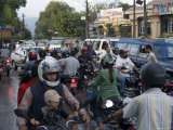 Traffic, Kathmandu, Nepal Photographie par Ethel Davies