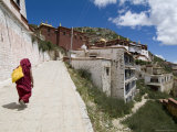 Ganden Monastery, Near Lhasa, Tibet, China Photographie par Ethel Davies