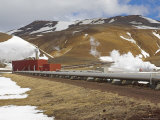 Krafla Geothermal Power Station, Kroflustod, Near Lake Myvatn, North Area, Iceland, Polar Regions Photographic Print by Neale Clarke